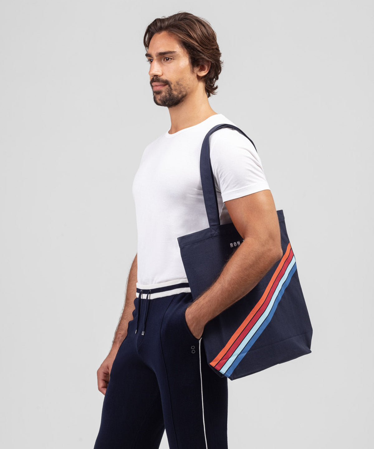 Tote Bag RON DORFF: Navy