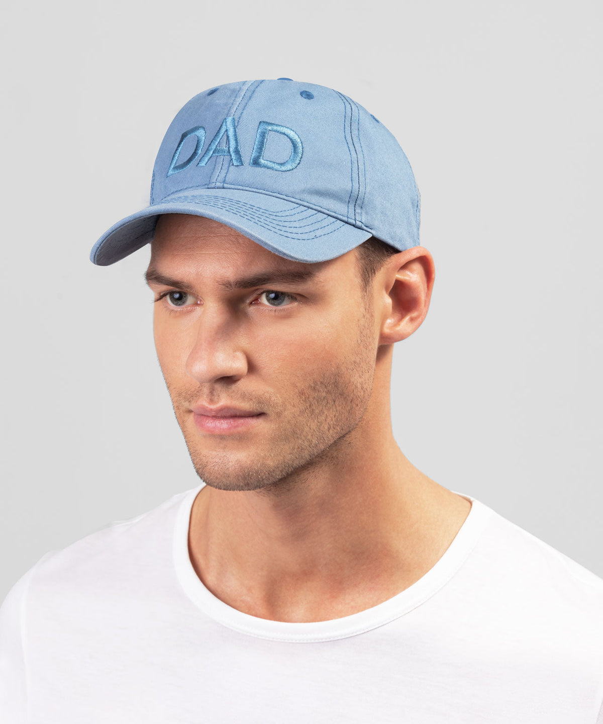 Cotton Coach Cap DAD: Dusty Blue