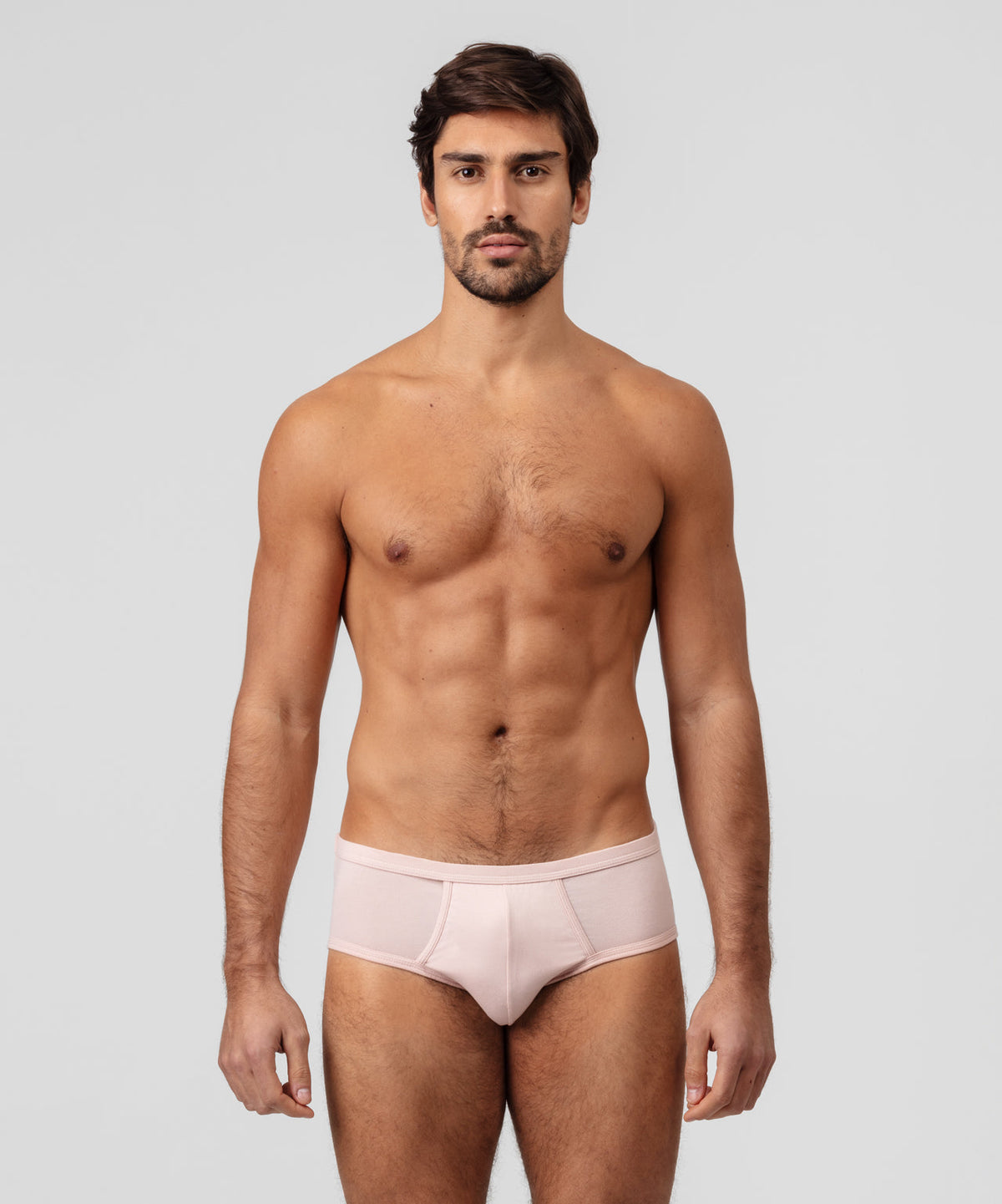Y-Front Briefs: Pink