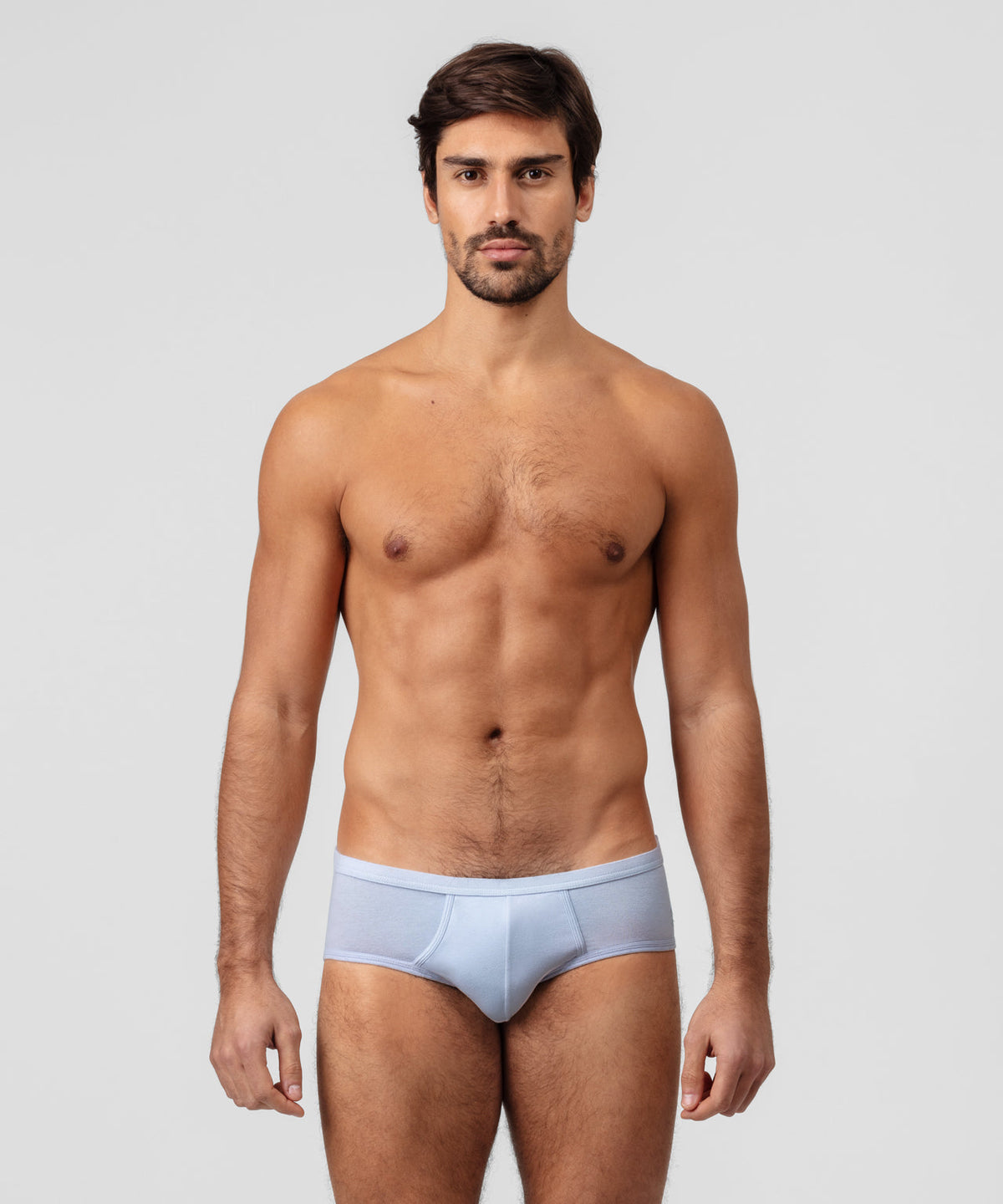 Y-Front Briefs: Arctic Blue