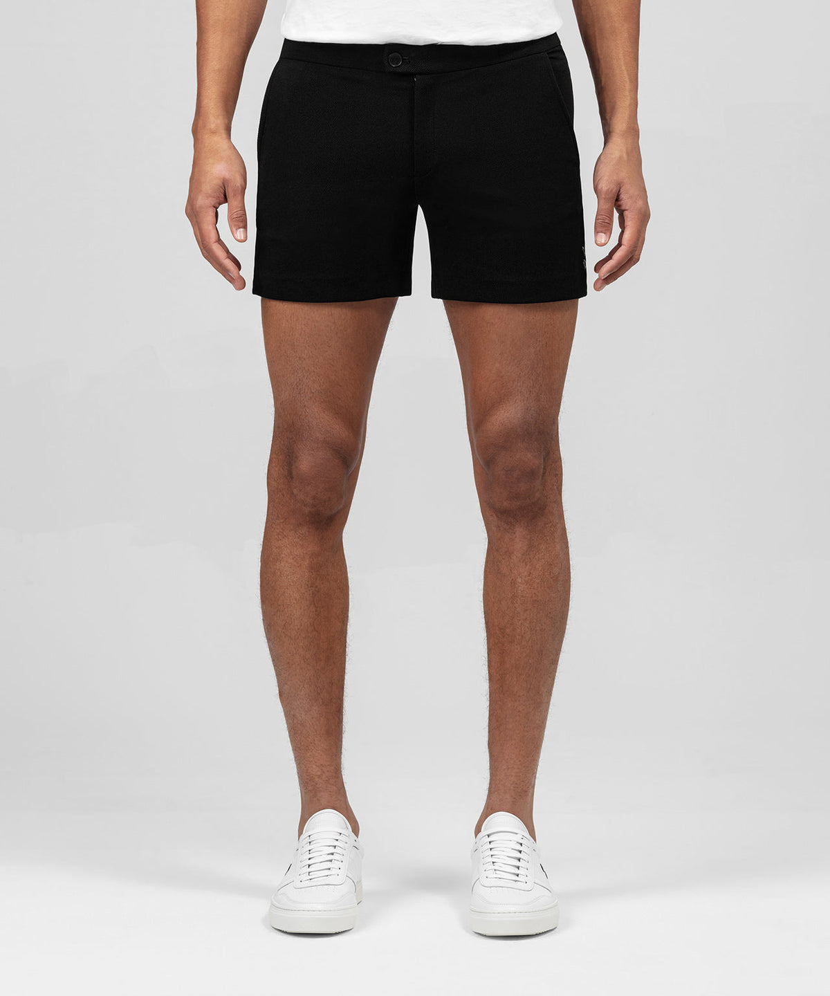 RD Tennis Shorts: Black