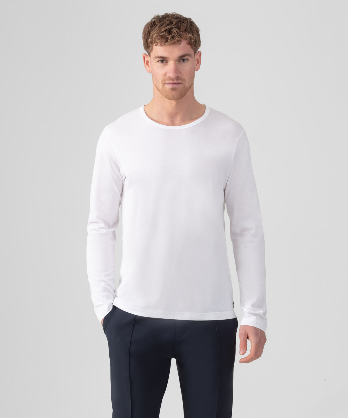 Long Sleeved T-Shirt Eyelet Edition: White