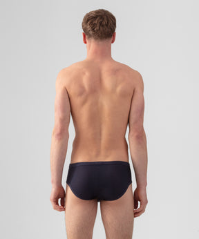 Y-Front Briefs Mesh: Navy