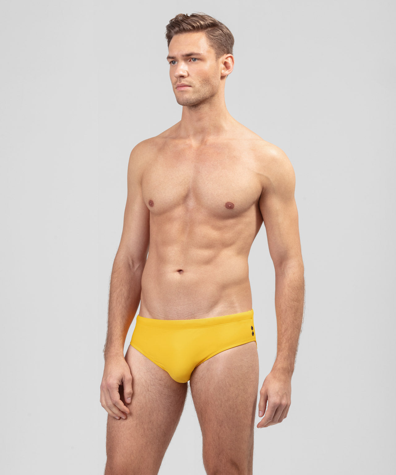 Swim Briefs: Lemon Yellow