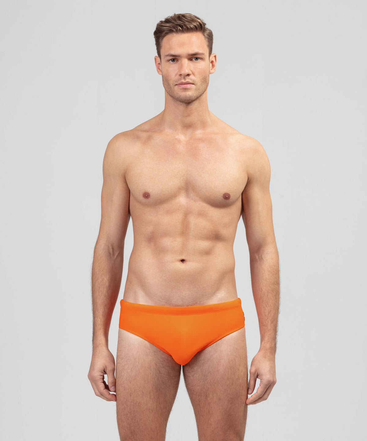 Swim Briefs: Spritz Orange