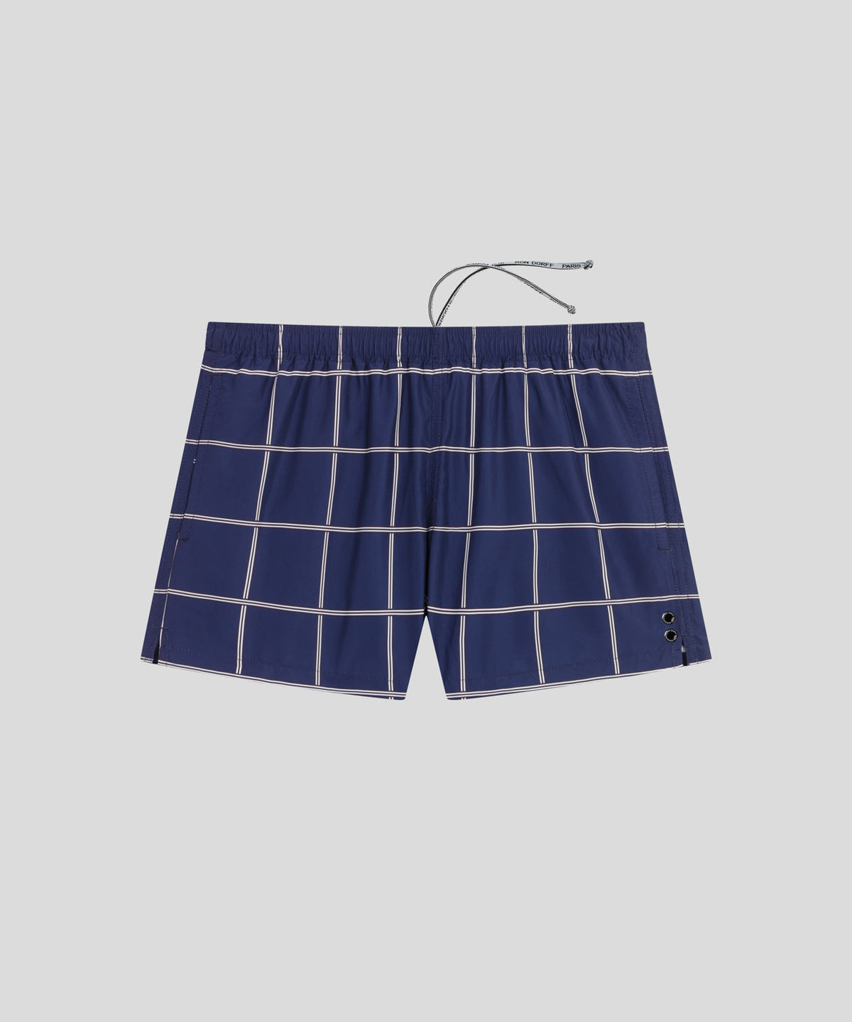 Swim Shorts Checkers: Navy