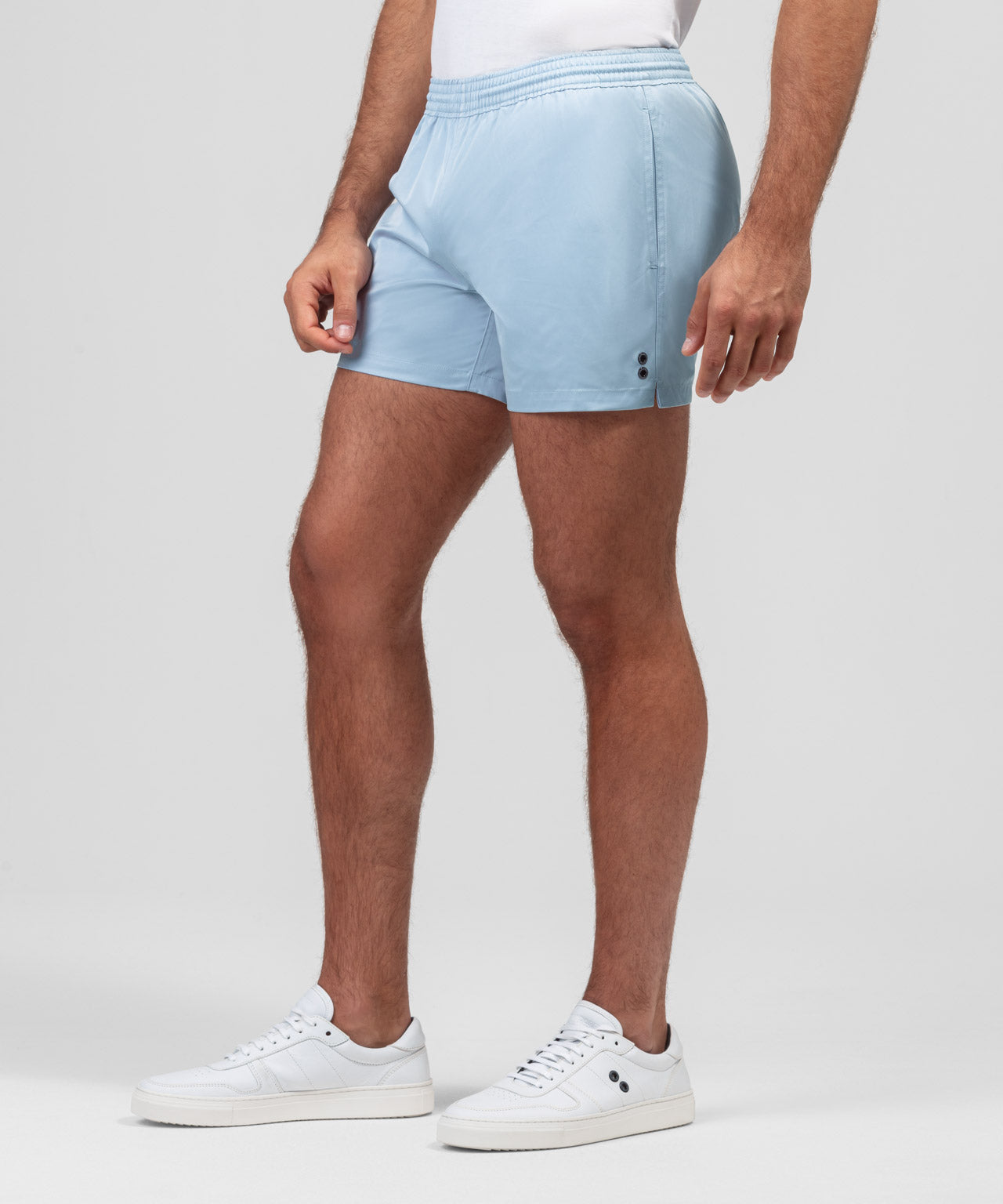 Exerciser Shorts: Morning Blue
