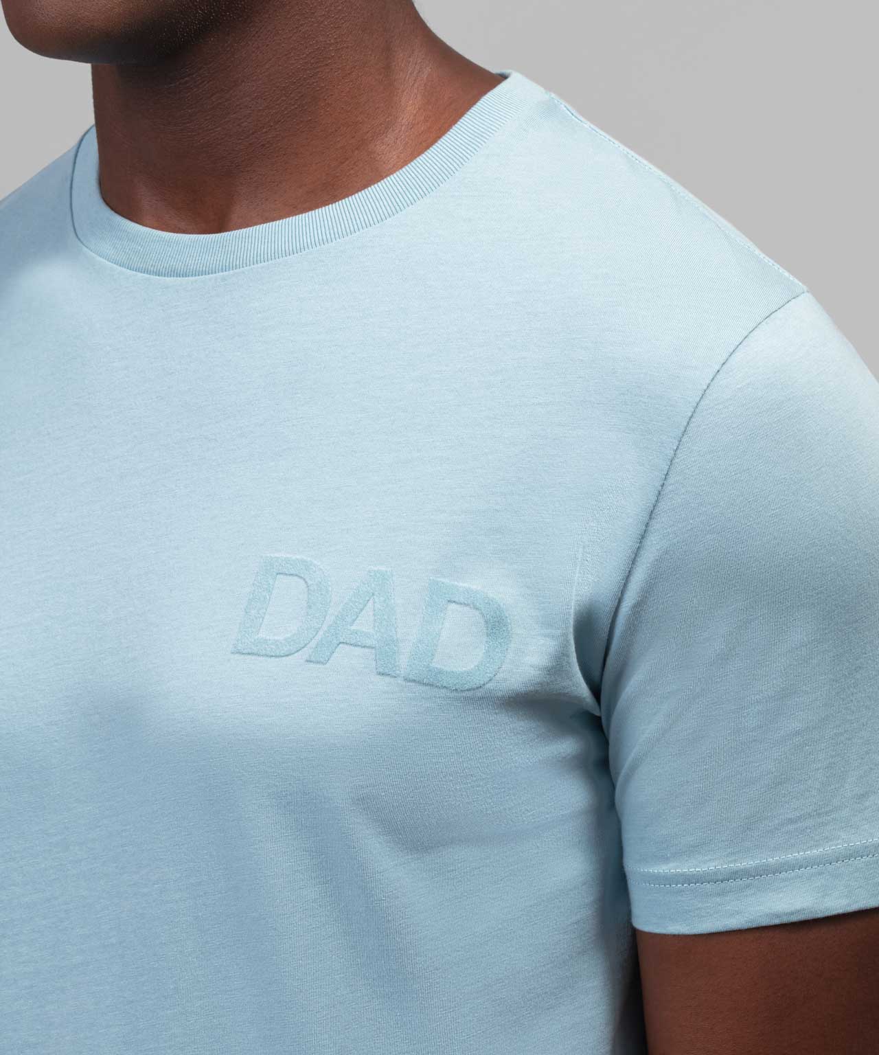 Organic Cotton T-Shirt DAD: Morning Blue