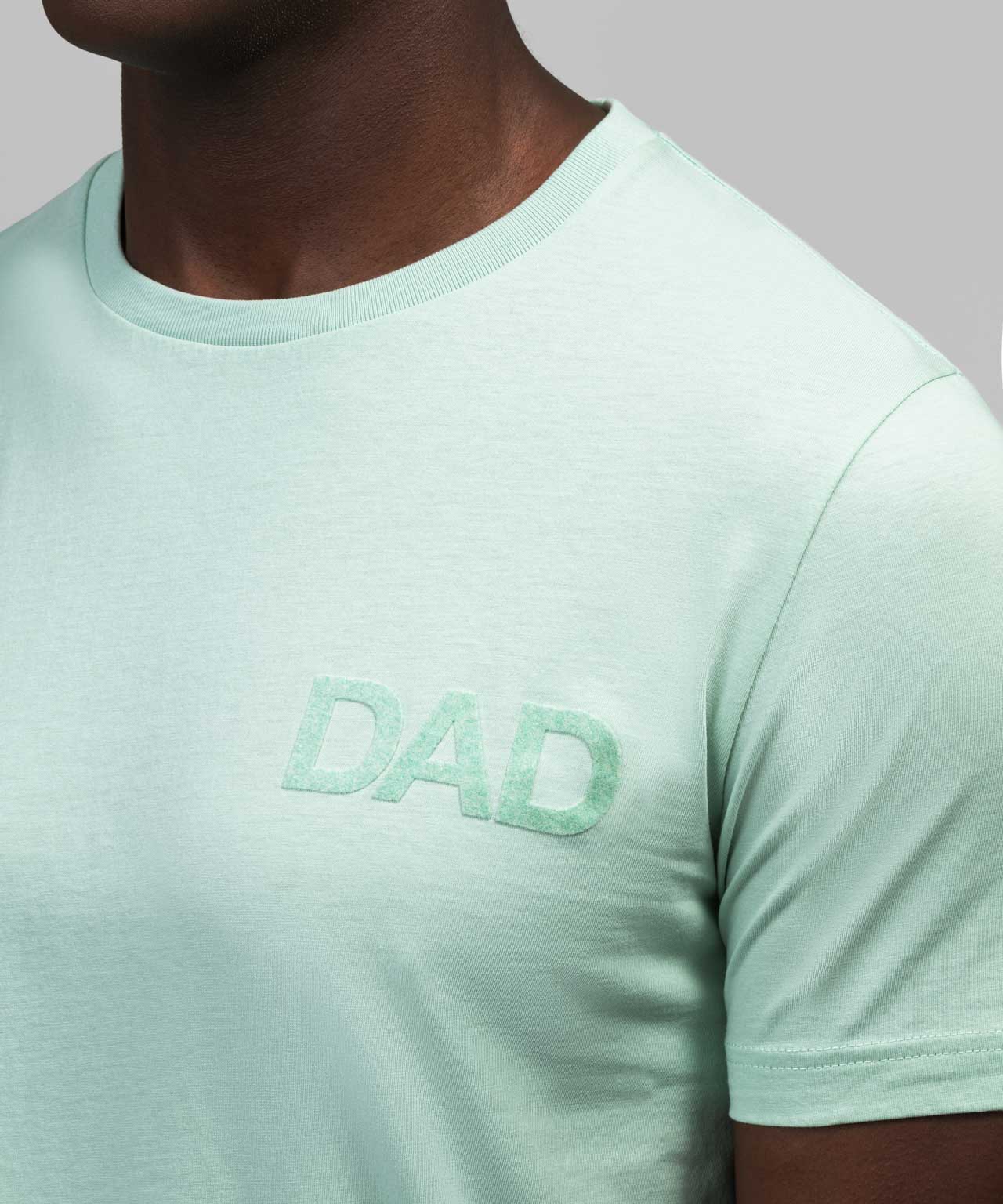 Organic Cotton T-Shirt DAD: Pistachio Green