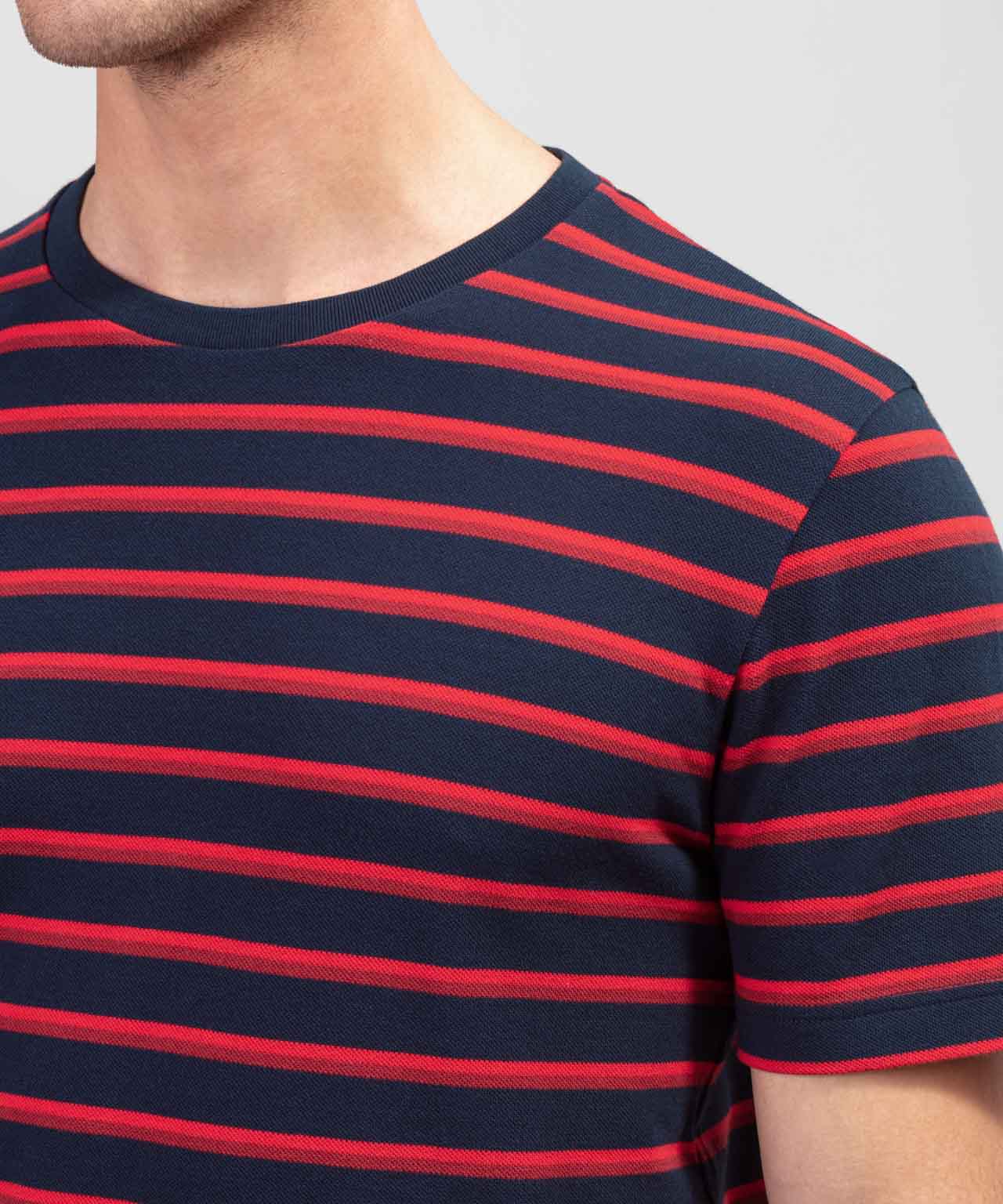 T-Shirt Piqué: Amalfi Red