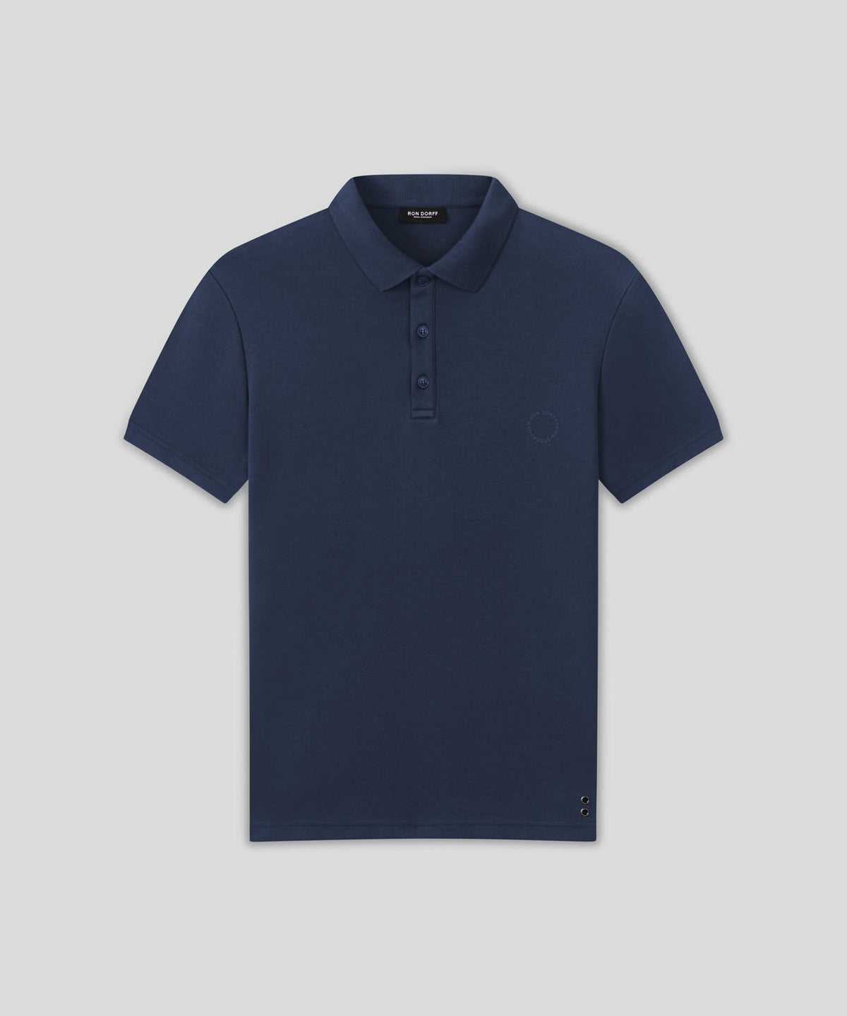 Heavy Cotton Polo: Deep Ocean