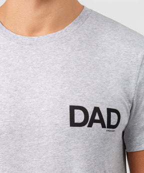Organic Cotton T-Shirt DAD: Grey Melange
