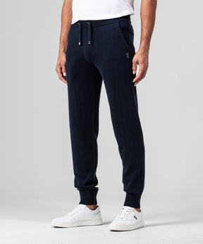Cotton Cashmere Pants: Navy